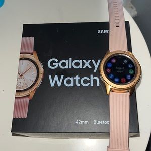 42mm Rose gold Samsung Galaxy watch